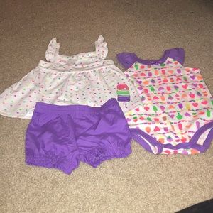 3 piece 0-3 month set